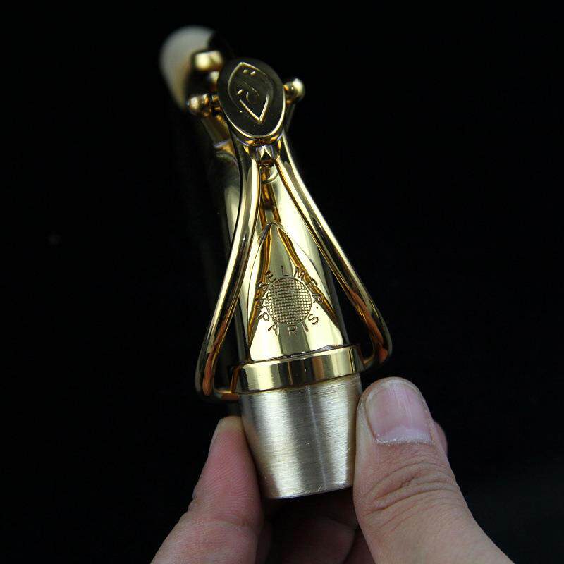 乐器配件 萨克斯弯脖中音萨克斯弯脖管 中音降E漆金弯脖