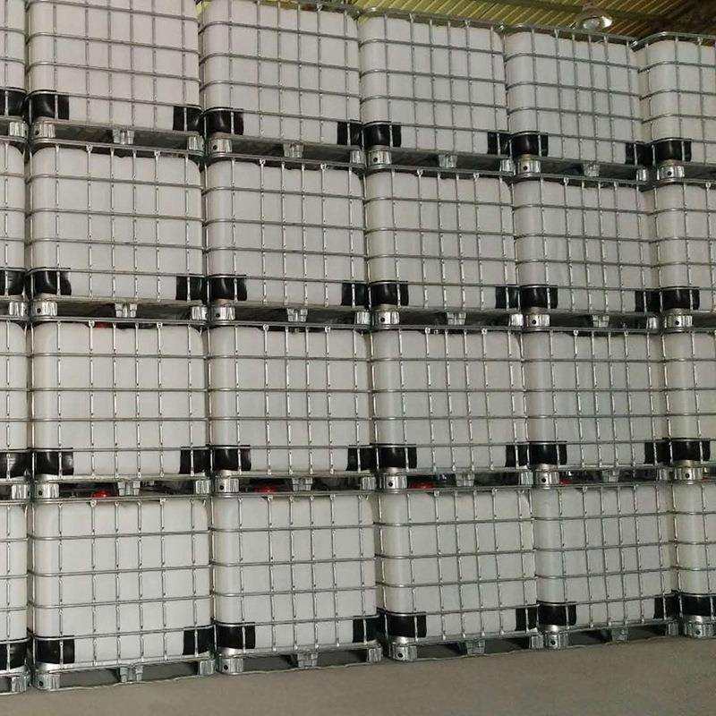 加厚IBC吨桶集装桶方型带铁架塑料吨桶1000L化工叉车桶1吨酵素桶