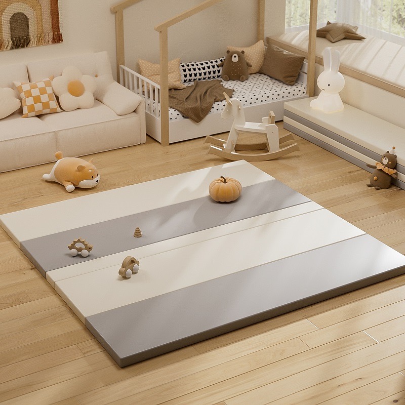 方熊爬爬垫婴儿加厚家p用宝宝爬行地垫折叠垫子无毒无味儿童爬行