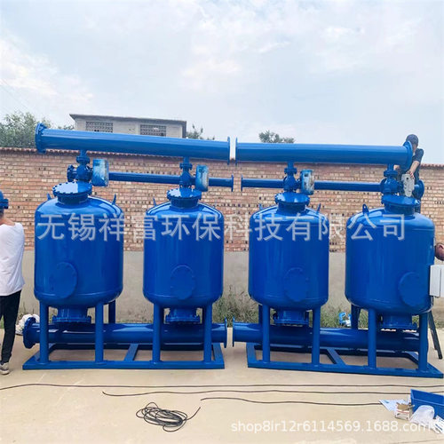 浅层砂过滤器 全自动浅层过滤器浅层介质过滤罐 砂滤罐