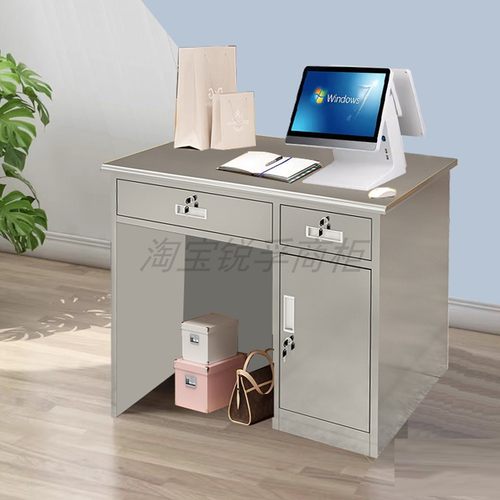 超市收银柜台柜台称重打包台不锈钢工作台操作台P承重柜底柜边台