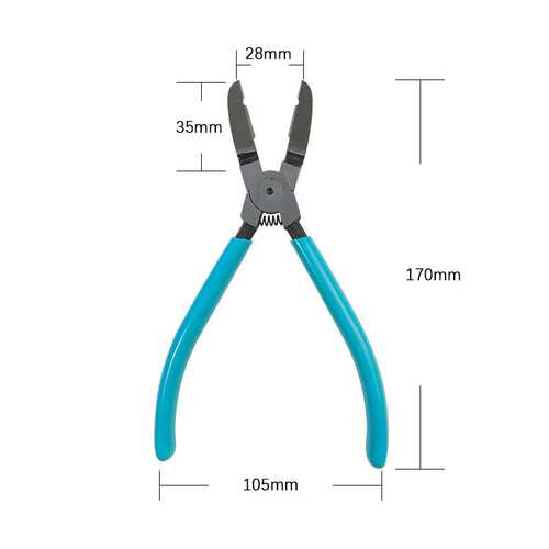 专业型水口钳系列 汽车专用卡扣钳 汽车维修 SIZE: 6.5''