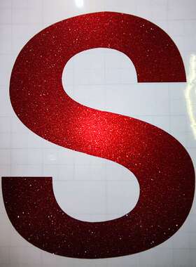 即时贴 PVC可移除橱窗装饰自粘刻字贴纸不干胶彩色广告材料