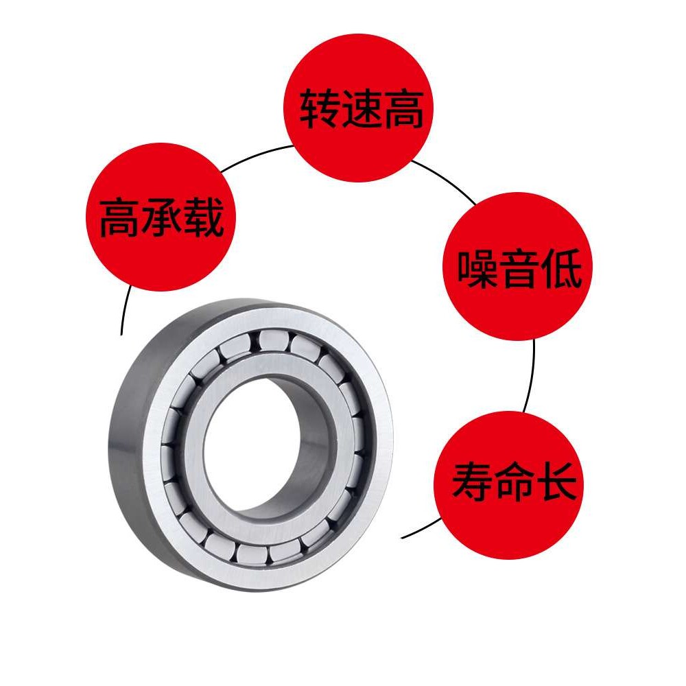 重载满滚柱圆柱滚子轴承NCF2316 2317 2318 2319 2320V满滚柱轴承