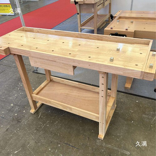 五金多功能橡胶木木工桌操作台工作台多功能实木桌木工工作台