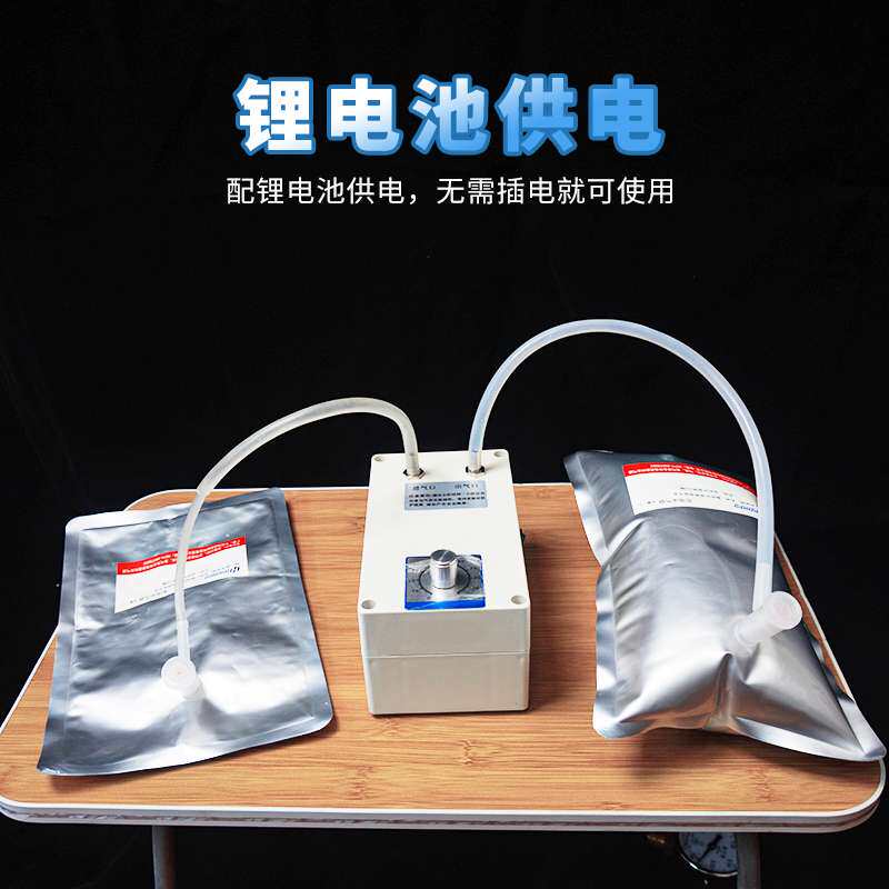 小型负压泵打气抽真空泵机吸气抽滤气体采样循环泵实验室12V电动