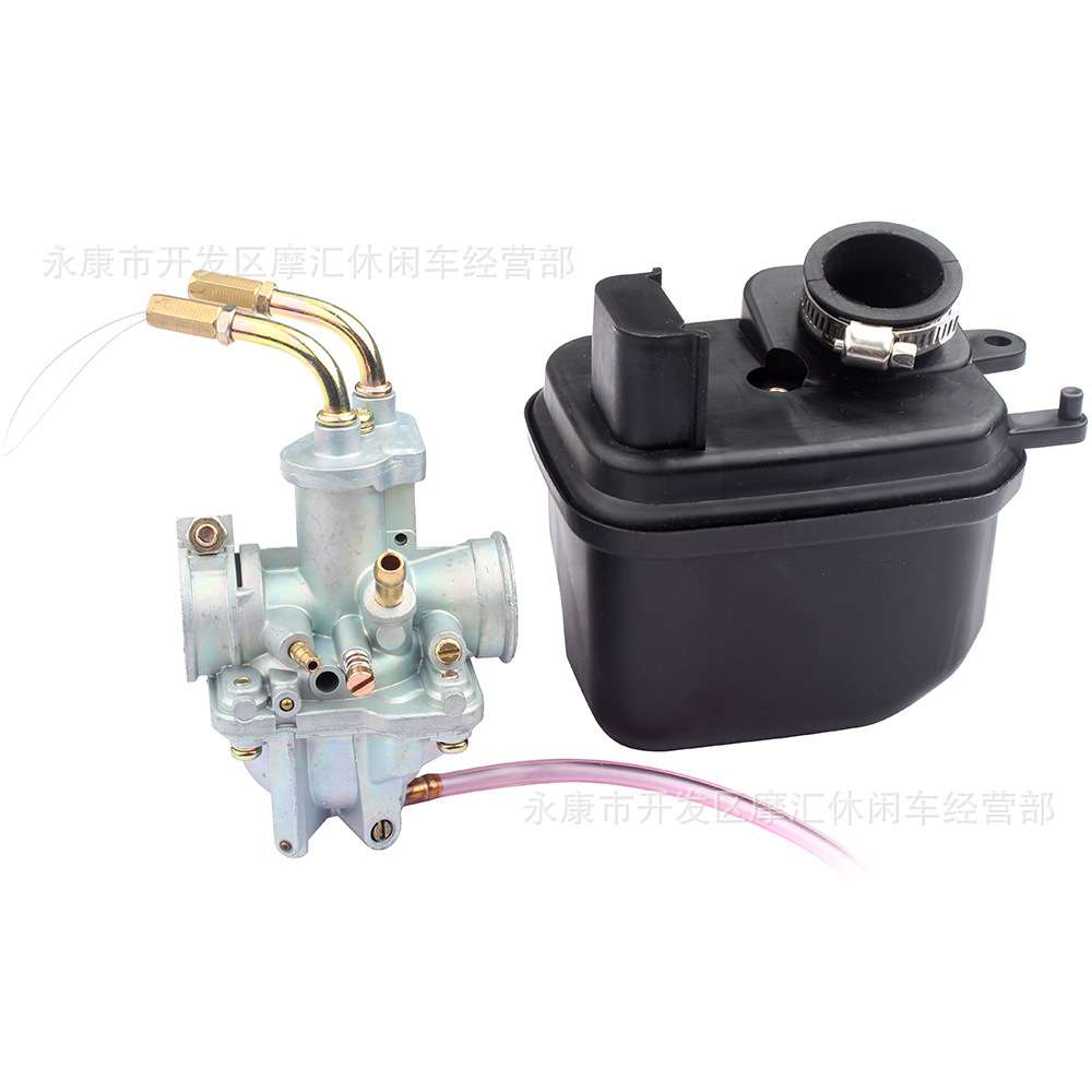 适用Yamaha PW50 QT 50 Yzinger Y-Zinger 1981-2023化油器空滤器
