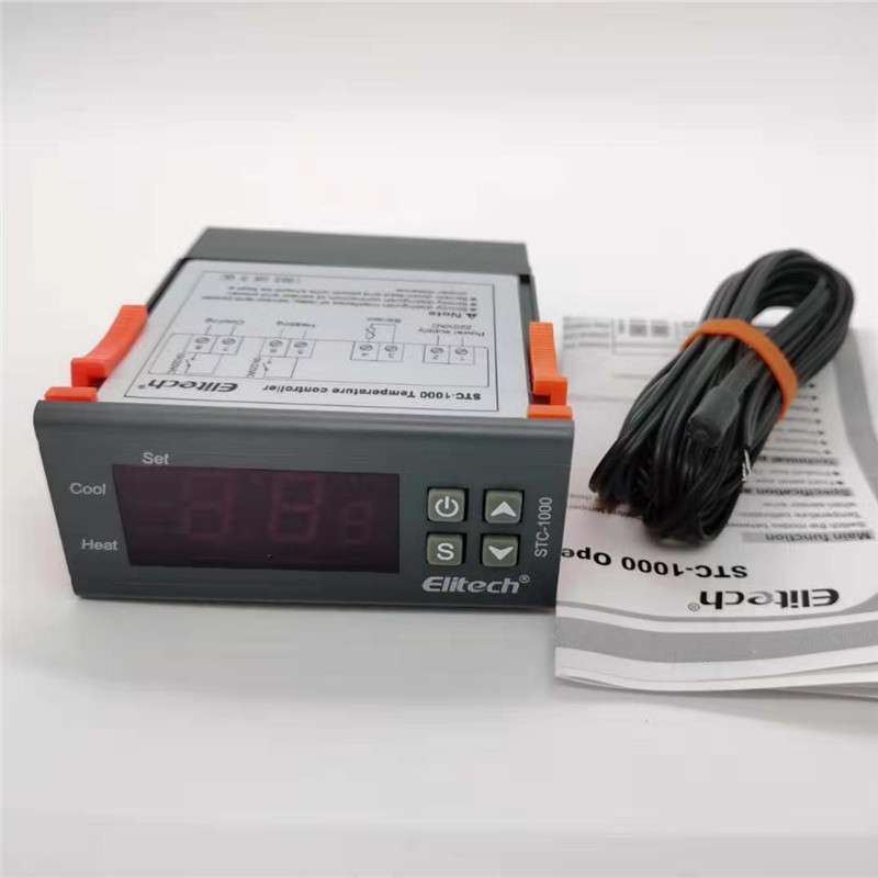 精创STC-1000海鲜机温控器 恒温柜专用控制器 制冷制热转换控制仪