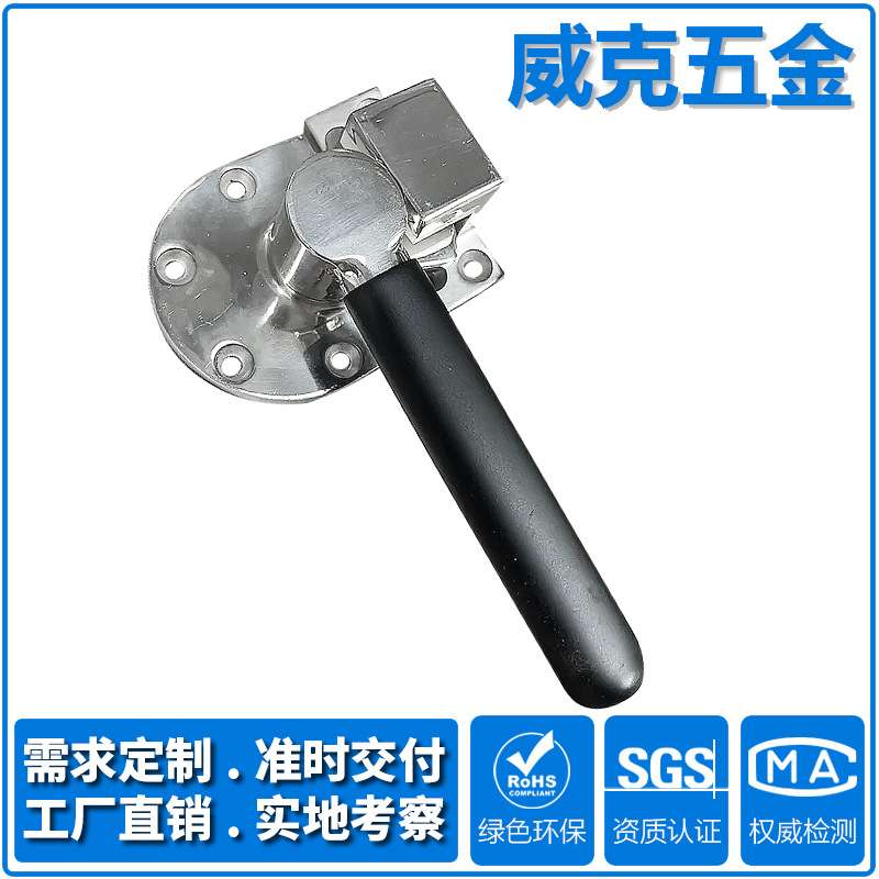 商业厨具蒸柜五金把手 电蒸箱餐饮设备不锈钢拉手 蒸饭柜门锁提手