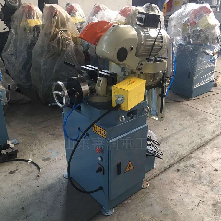 小圆管方管切管机 无毛刺水切圆锯机 半自动切管机