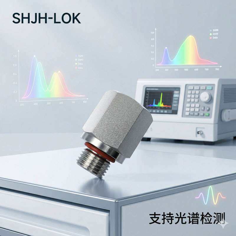 兼容世伟洛克液压内外丝直通接头SS-8-SAE-7-8压力表专用316L