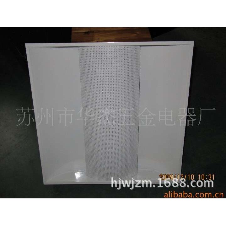 华杰照明厂现货供应太空灯盘 2*36w 厂家供应H管格栅灯现代简约