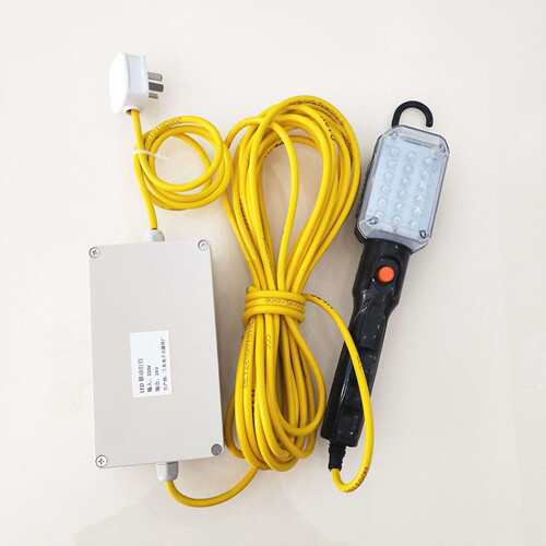 LED行灯 低压维修灯220V转12V24V36V自带变压器工作灯18灯珠
