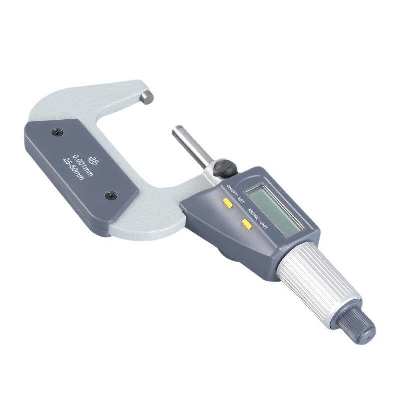 青海量具刃具 青量硬质合金电子外径千分尺25-50数显千分尺