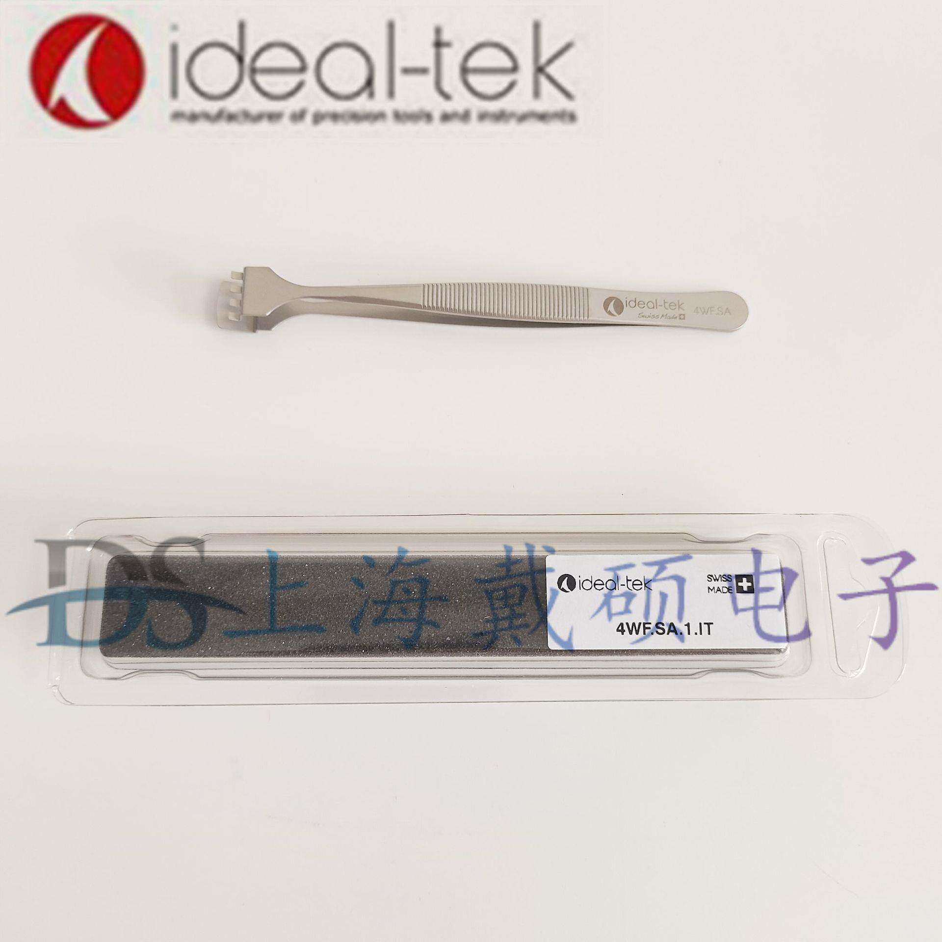 瑞士 IDEAL-TEK 4WF.SA 晶片镊子 不锈钢