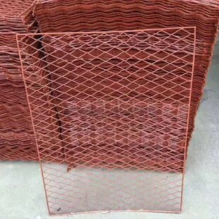 架网笆踏板外 脚手架红色钢笆 钢网网 钢片建筑钢网脚手架建筑 芭