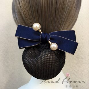 酒店乘务员银行护士套饭店头花发空姐工作发网职业头花服务员网兜