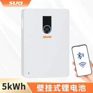 48V/51.2V 100AH家庭储能电池磷酸铁锂 5KWH壁挂 Lithium battery