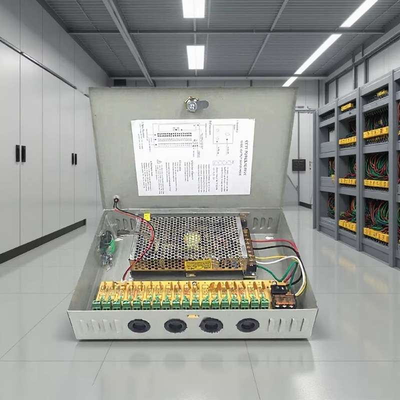 12V20a监控电源箱18路220转12伏灯带开关电源变压器led电源盒