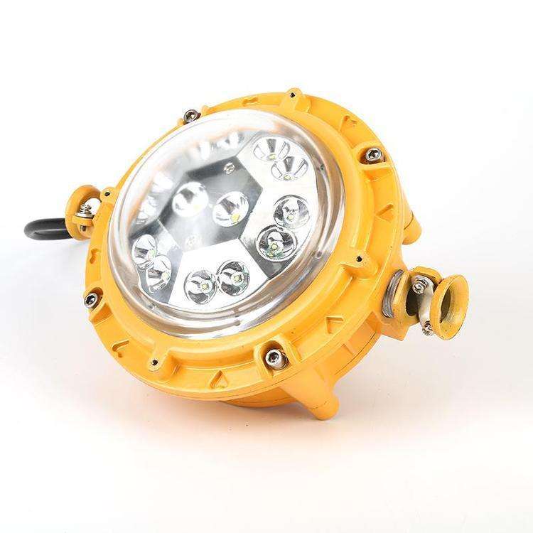 LED免维护防爆灯 矿用隔爆型LED巷道灯DGS80/127L(A) 圆形泛光灯
