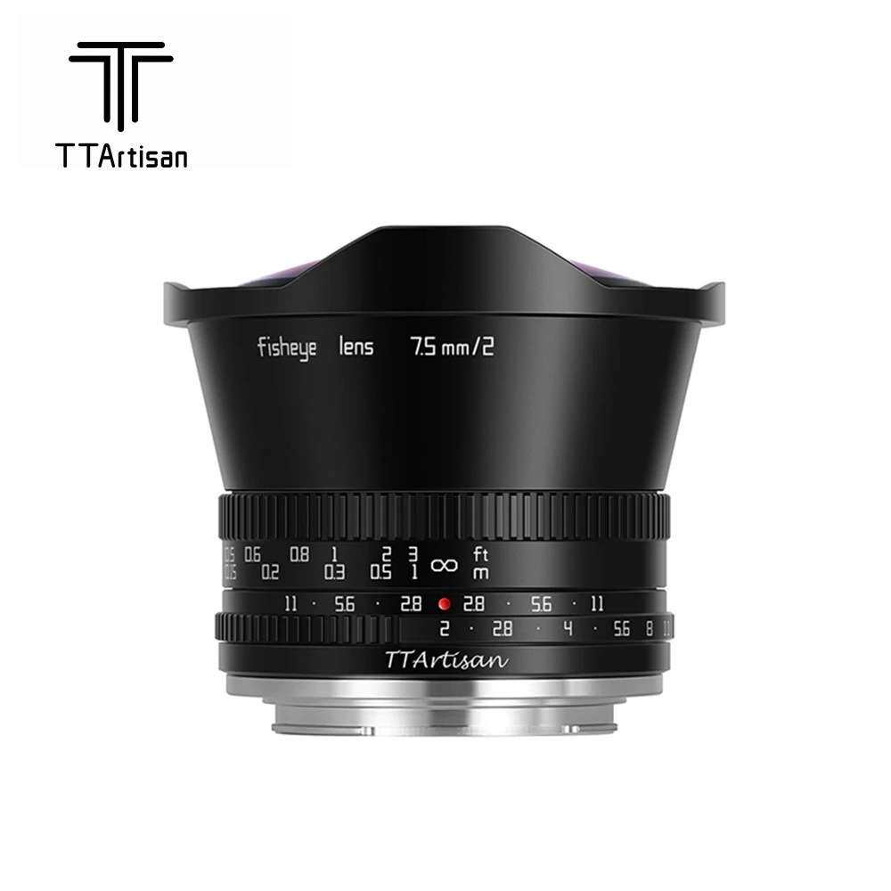 TTArtisan 铭匠光学 7.5mm F2鱼眼微单镜头 适用富士FX尼康Z R