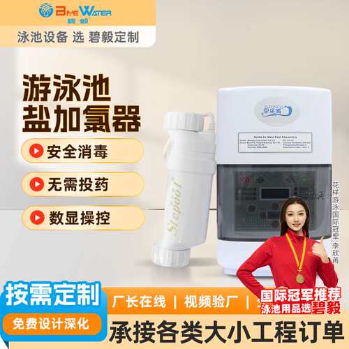 跨境cell-hayward手机app控制环保别墅泳池盐氯机盐加氯发生器