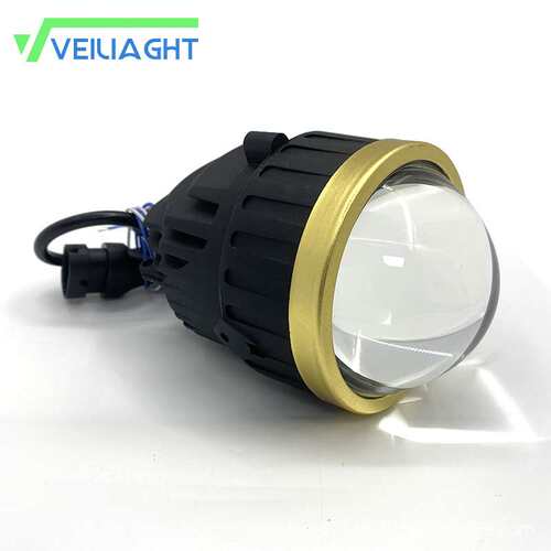 3寸高清无损LED双光三色透镜汽车大灯12V 45W 53W 高功率 F70B