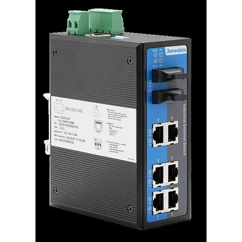 三旺 IES618-2F 二层网管工业交换机 3onedata兼容IES608-2F