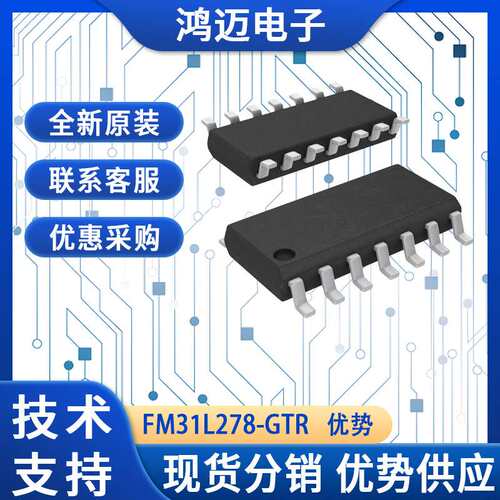 FM31L278-GTR电子元器件 智能可穿戴设备电子元器件 厂家渠道