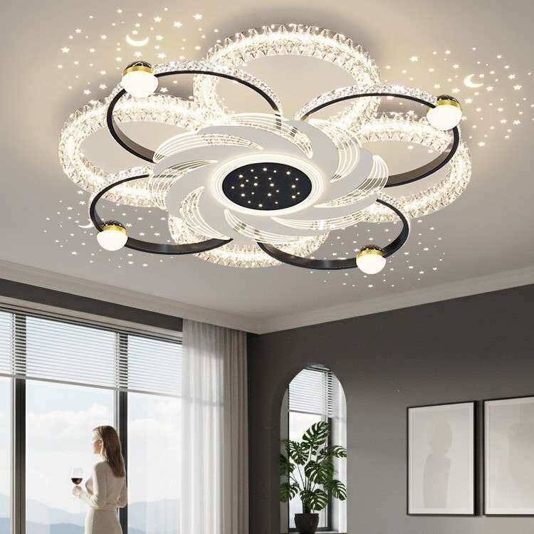 2026新款客厅灯圆形吸顶灯轻奢感led现代简约全屋套餐灯具