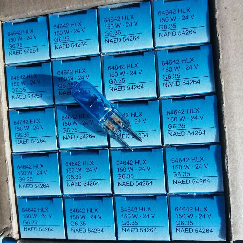 HLX64642镀蓝/64642镀膜24V150W mediland美迪兰无影灯灯泡