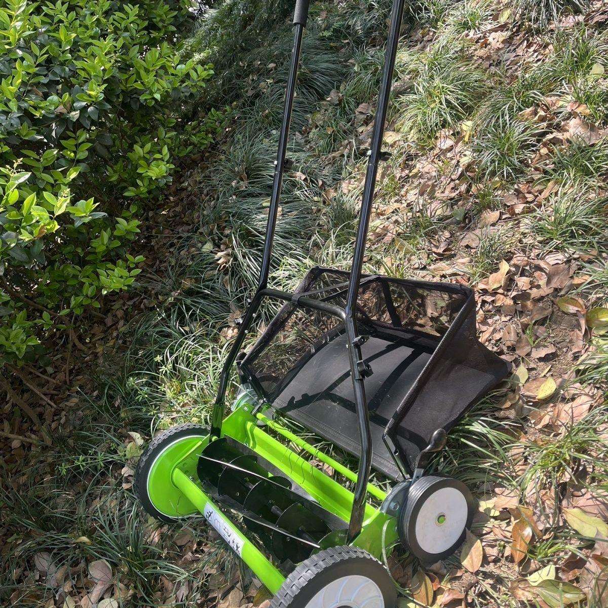 促销别墅家用两轮手推便携式人力推草机草坪机除草机推草机割草机