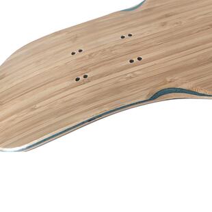 长板四轮路冲滑板碳化竹进口加枫木舞板46寸成人板专业滑板面板