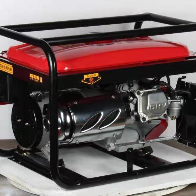 厂家直售 便携式小型汽油发电机动力可选 家用单相3KW汽油发电机