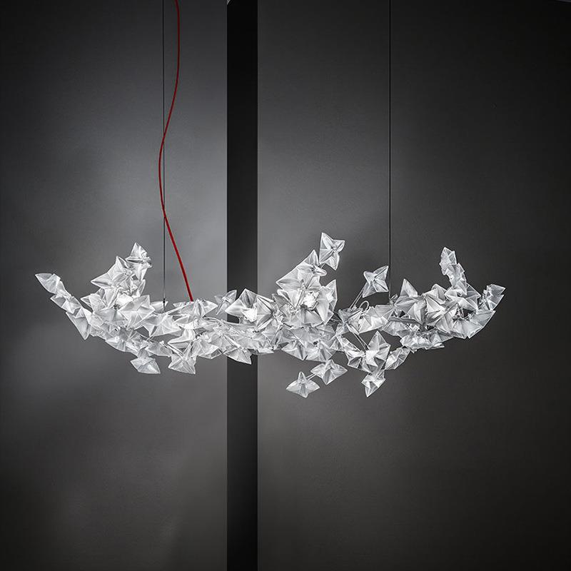 意大利设计师别墅客厅装饰led吊灯 创意拼接花朵卧室餐厅咖啡灯具