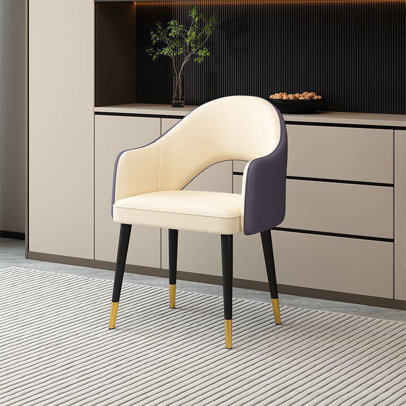 网红餐椅家用商用轻奢酒店饭店餐厅椅子现代简约餐桌椅洽谈靠背椅
