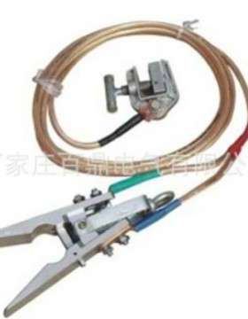 35千伏铁塔线路用接地线撞击线夹抛投式带绳接地线百鼎25mm2-6米