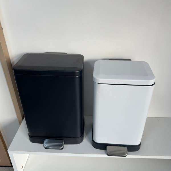 厨房不锈钢垃圾桶带盖大号30L容量卫生间客厅厕所脚踩脚踏式静音