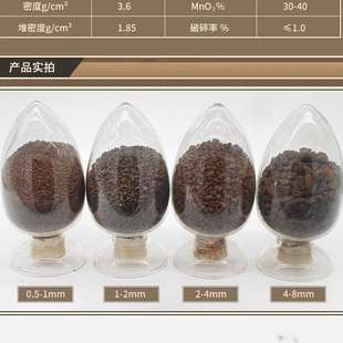 广西锰砂滤料除铁锰地下水河井水去黄除铁锰水处理专用50kg厂家