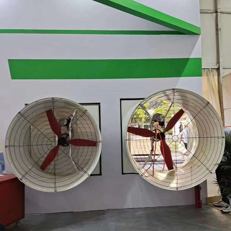 玻璃钢负压风机工业工厂排风扇畜牧通风换气设备厂家供应