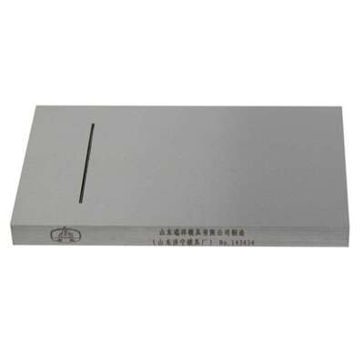 CX-I槽型基准灵敏度试块 | GB/T11345-2013 焊缝无损检测试块