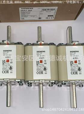3NA7244 熔断器 电流：250A、NH2、gG、500V、导电握耳、线缆保护