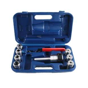 MT3-OZ25 7PCS/Sets夹头套装 莫氏3号锥柄筒夹扳手组合公英制跨境