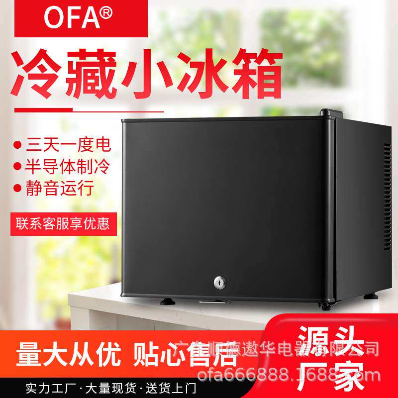 OFA 20L家用民宿酒店客房小冰箱 冷藏保鲜节能静音冰柜 厂家直销
