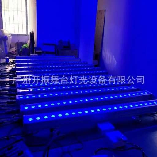 厂家 24颗三合一大功率LED洗墙灯 户外防水背景舞台染色灯