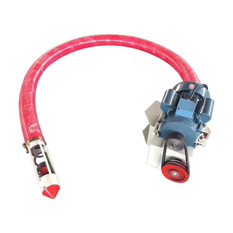 车载3寸软管吸粮机 收粮食电动装粮卸粮机8米长牛筋管蛟龙上粮机