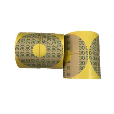 5寸362L背胶连碟卷30U（80片/卷）125mm背胶薄膜砂纸卷