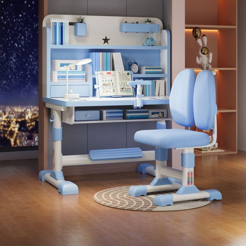 儿童学习桌书桌小孩学生家用专用写字作业桌可升降式桌椅套装