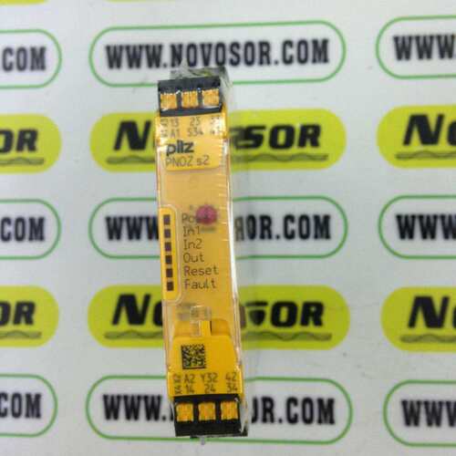 PILZ继电器PNOZ S2 750102 PNOZ S3 750103 PNOZ S5 750105
