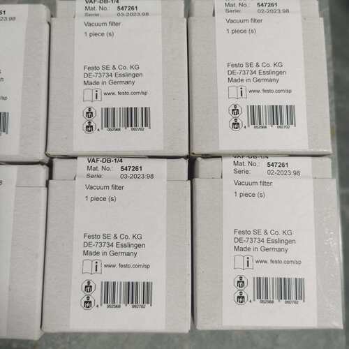 FESTO VAF-DB-1/4 547261 VAF-DB-3/8 553140 553141 真空过滤器